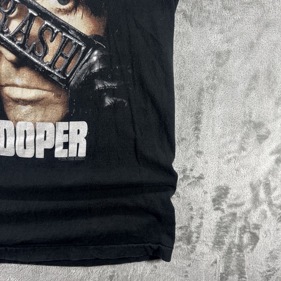 Vintage 1989  Alice Cooper Trashes Tour T-Shirt Men's Medium Band Double-Sided - Picture 4 of 16